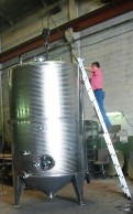 Open-type stainless steel tanks - Vinificator-Fermenter with rotation valve 1