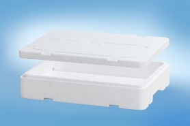 FR-type thermo boxes for fish and meat, wall thickness 15-20 mm