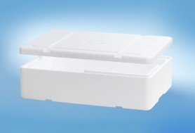 D-type thermo boxes for fish and meat, wall thicknes 25 cm