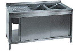 Double sink, special-purpose model AWE 5307