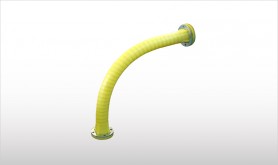 EXTRACURVE wide radius Pipe Elbows for pneumatic conveying ducts