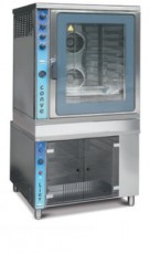 Electric or gas-fired convection ovens for baking bread and cakes