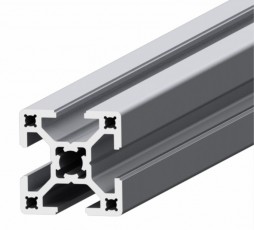 Kvadratinis pramoninis aliuminio profilis SLOT8 30x30 mm
