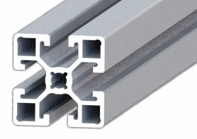 Lengvas aliuminio profilis Light SIGMA Profi SLOT8 40x40 mm