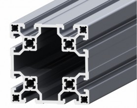 Lightweight aluminum profile SLOT10 90x90mm