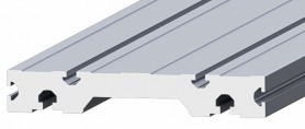Paviršinis aliuminio profilis 27x170 mm